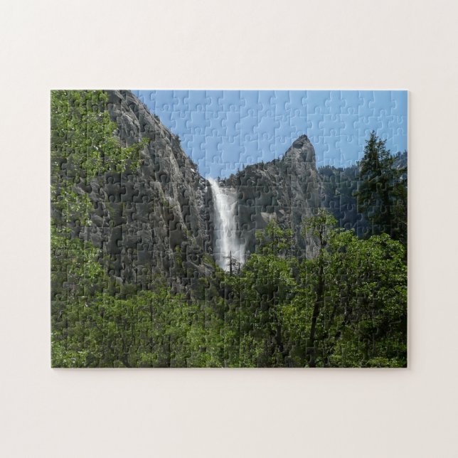 Bridalveil Falls at Yosemite National Park Jigsaw Puzzle (Horizontal)
