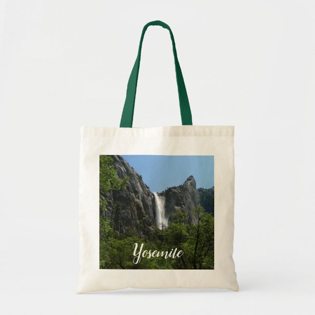 Bridalveil Falls at Yosemite National Park Tote Bag (Front)