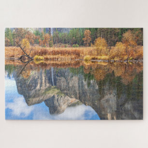 Bridalveil Falls Reflection Jigsaw Puzzle
