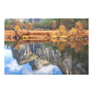 Bridalveil Falls Reflection Photo Print