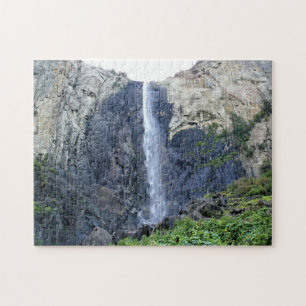 Bridalveil Falls, Yosemite National Park, CA Jigsaw Puzzle