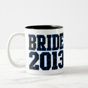 Bride 2013 Two-Tone coffee mug