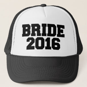 Bride 2016 trucker hat