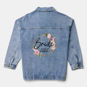 Bride 2022 Wedding Bachelorette Party Tees Denim Jacket