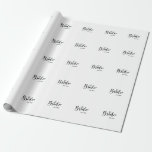 Bride 2025 Spring Wedding Announcement Marriage  Wrapping Paper<br><div class="desc">wedding announcement,  Bride 2025,  summer wedding,  spring wedding,  engagement gift,  future bride,  bridal shower,  wedding planning,  marriage celebration,  bride-to-be</div>