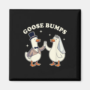 Bride & Groom Bride To Be Silly Goose Wedding Magnet