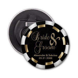 Bride and Groom Bottle Opener