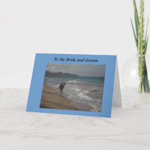 Bride and Groom Card