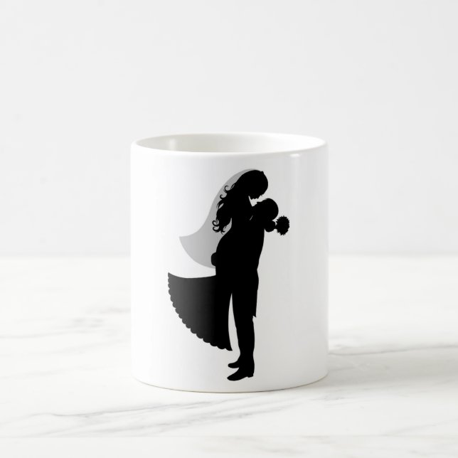 BRIDE AND GROOM COFFEE MUG (Center)