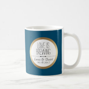 Bride and Groom Custom Coffee Mug