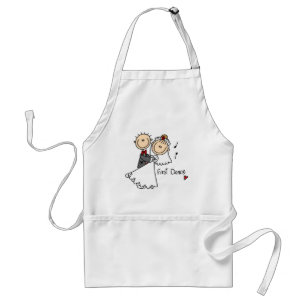 Bride and Groom First Dance T-shirts and gifts Standard Apron