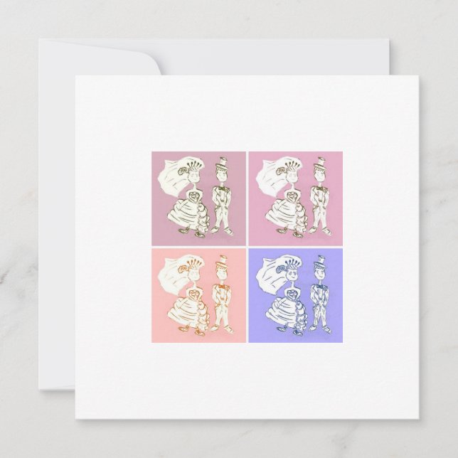 Bride and Groom Invitation (Front)