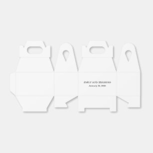 Bride and Groom Party Favours Wedding Favour Box