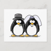 Bride and Groom Penguins