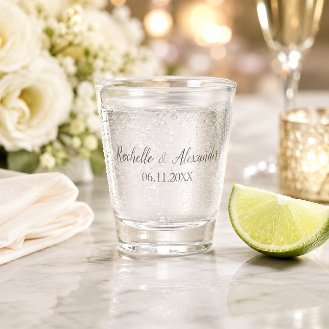 Bride and Groom Shot Glass (Creator Uploaded)