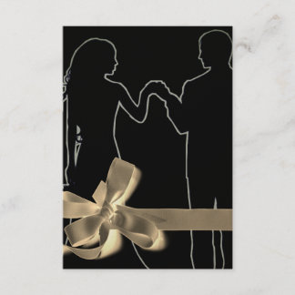 Bride and groom silhouette black high def Template
