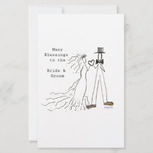 Bride and Groom Stationery