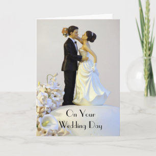 Bride and Groom Wedding Card