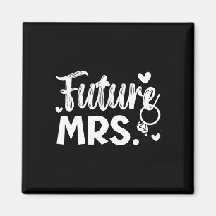 Bride And Groom Wedding Day Marriage Just Married Magnet