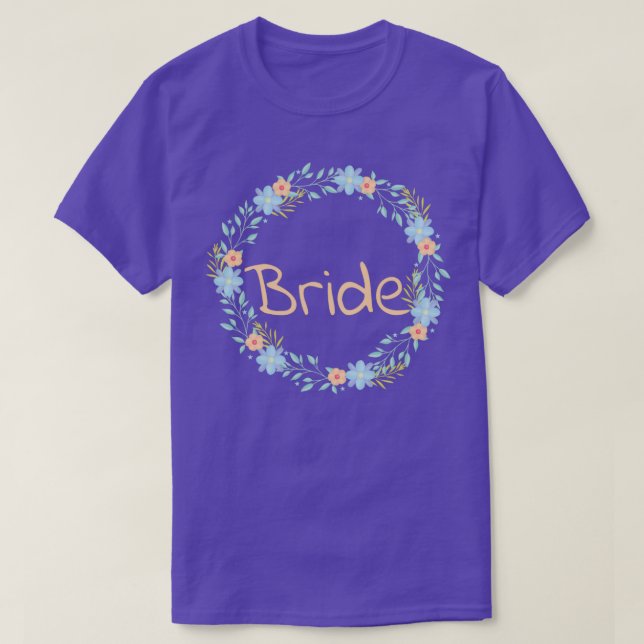 bride bachelorette bachelorette party 2 T-Shirt (Design Front)