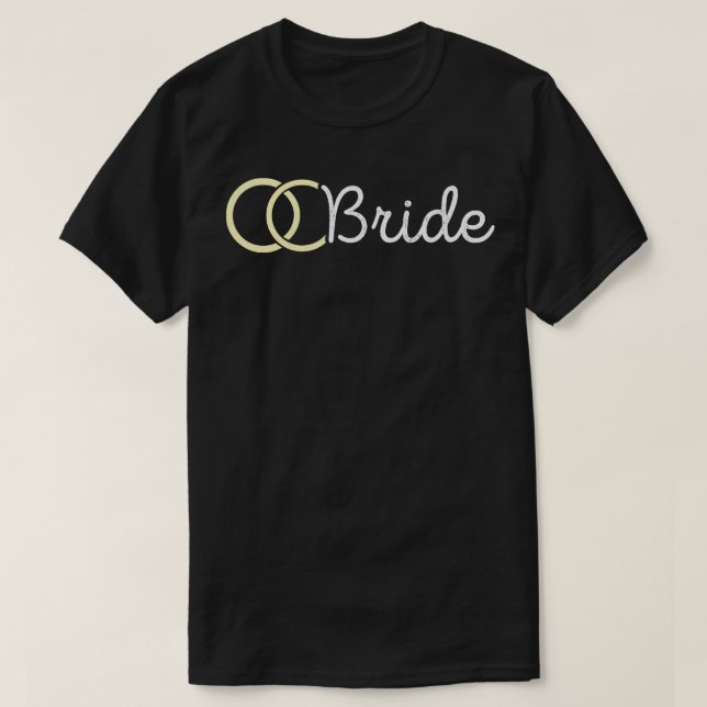 Bride Bachelorette Bride Squad Team Bride Bridesma T-Shirt (Design Front)