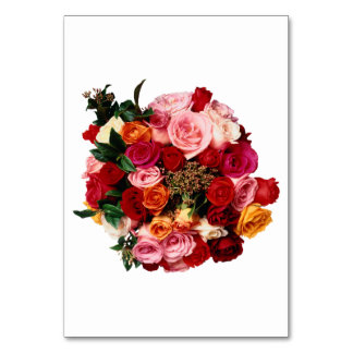 Bride Bouquet  Table Number