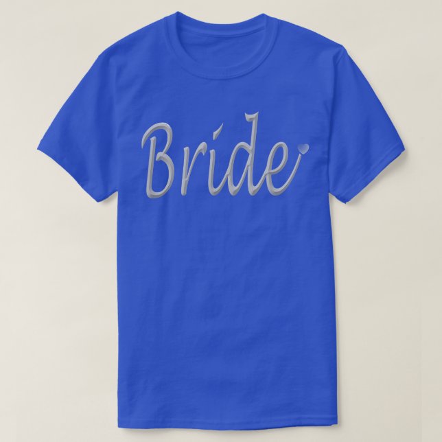Bride Bridal Party Tee  (Design Front)