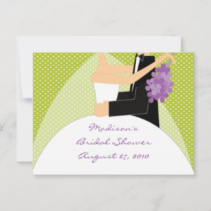 Bride Bridal Shower Advice Card