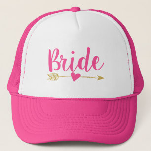 Bride Bride Tribe Pink Trucker Hat