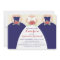 Bride & Bridesmaids Bridal Luncheon Invite (navy)