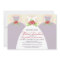 Bride & Bridesmaids Bridal Luncheon Invite: purple