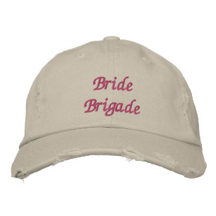 Bride Brigade  Embroidered Hat