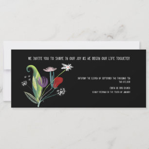Bride cant scape anymore funny wedding invitation