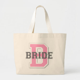 Bride Cheer Large Tote Bag