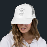 Bride Club Bachelorette Weekend Favour Cocktail  Trucker Hat<br><div class="desc">This hat design is made for bachelorette weekends that feel organised, stylish, and fun. The bride club wording and cocktail illustration set the tone for a cohesive group experience, from welcome bags to poolside drinks and evening plans. It’s an easy way to tie the weekend together and create something everyone...</div>