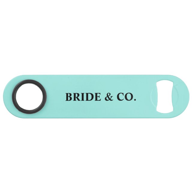 Bride & Co. Bridal Shower Turquoise (Front (Horizontal))