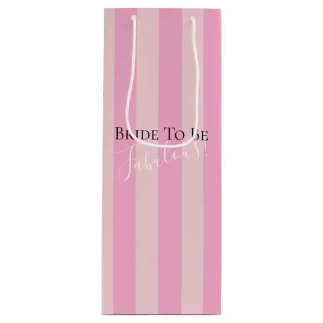 BRIDE & CO Bride To Be Fabulous Party Gift Bags (Front)