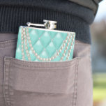 Bride & Co Couture Shower Bridal Party  Hip Flask<br><div class="desc">This fun flask not only will match your party theme but is the perfect gift for your bridal party.  Personalise it as you choose,  a perfect memento of your fabulous day!  Look for other fun ideas all part of the April In Paris collection.</div>