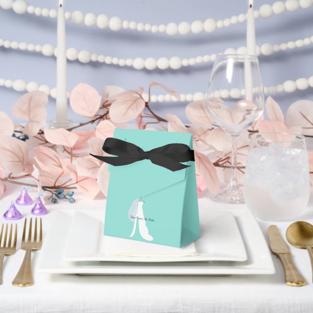 BRIDE & CO Here Comes The Bride Shower Party Favour Box (Wedding)