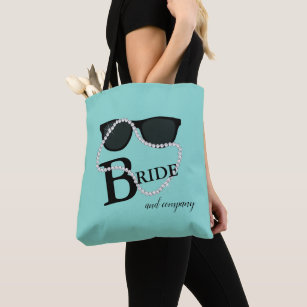 Bride & Company Bridesmaid Diamond Tiara Party Tote Bag