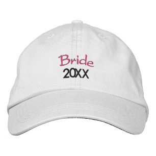Bride Current Year 20XX Embroidered Hat