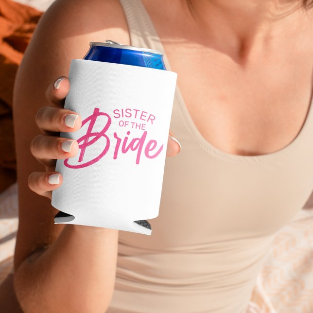 Bride Custom Text Can Cooler (Creator Uploaded)