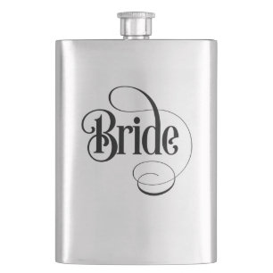 Bride (design 2) Flask