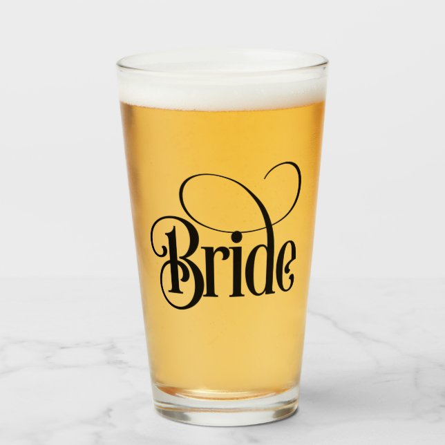 Bride (design 3) Glass (Front Filled)