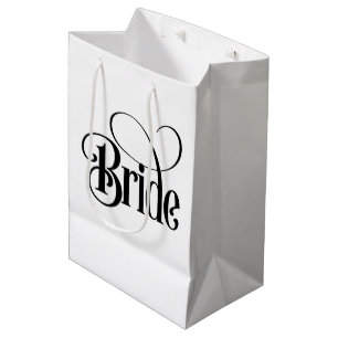 Bride (design 3) medium gift bag