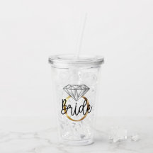 Bride Diamond Gold Engagement Ring