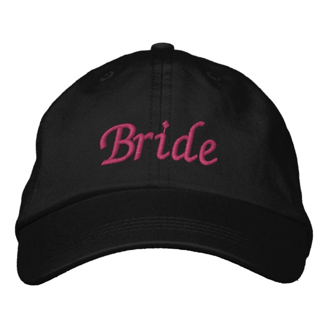 Bride Embroidered Hat (Front)
