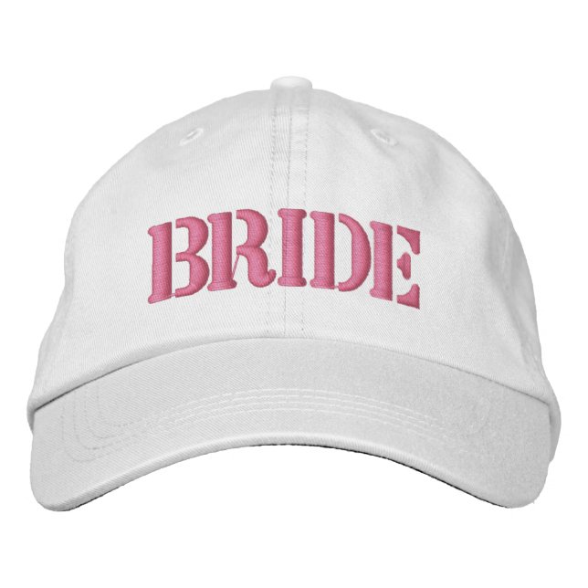 Bride Embroidered Hat (Front)