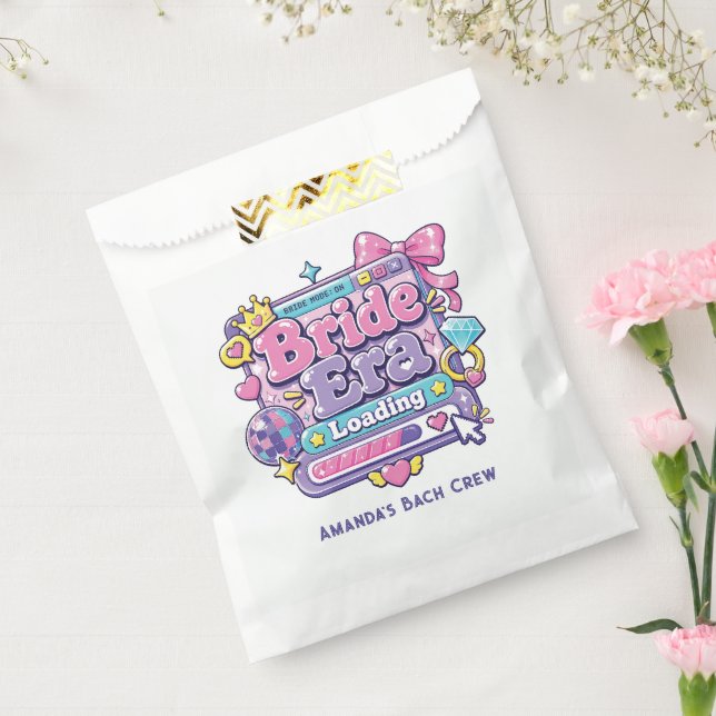 Bride Era Loading Y2K Bachelorette Favour Bag (Sealed)