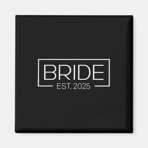 Bride Est. 2025 Future Mrs. Wife Bachelorette Part Magnet
